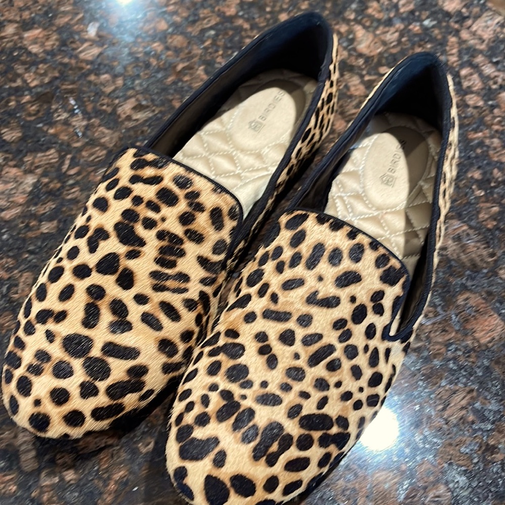 Birdies The Starling Cheetah Calf Hair 8.5 - Like New Condition